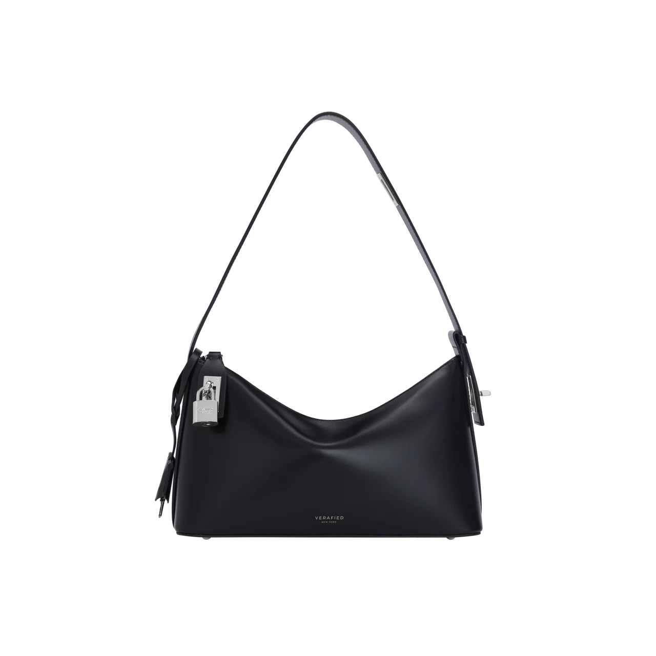 Silver Black Hobo Bag - Image 3