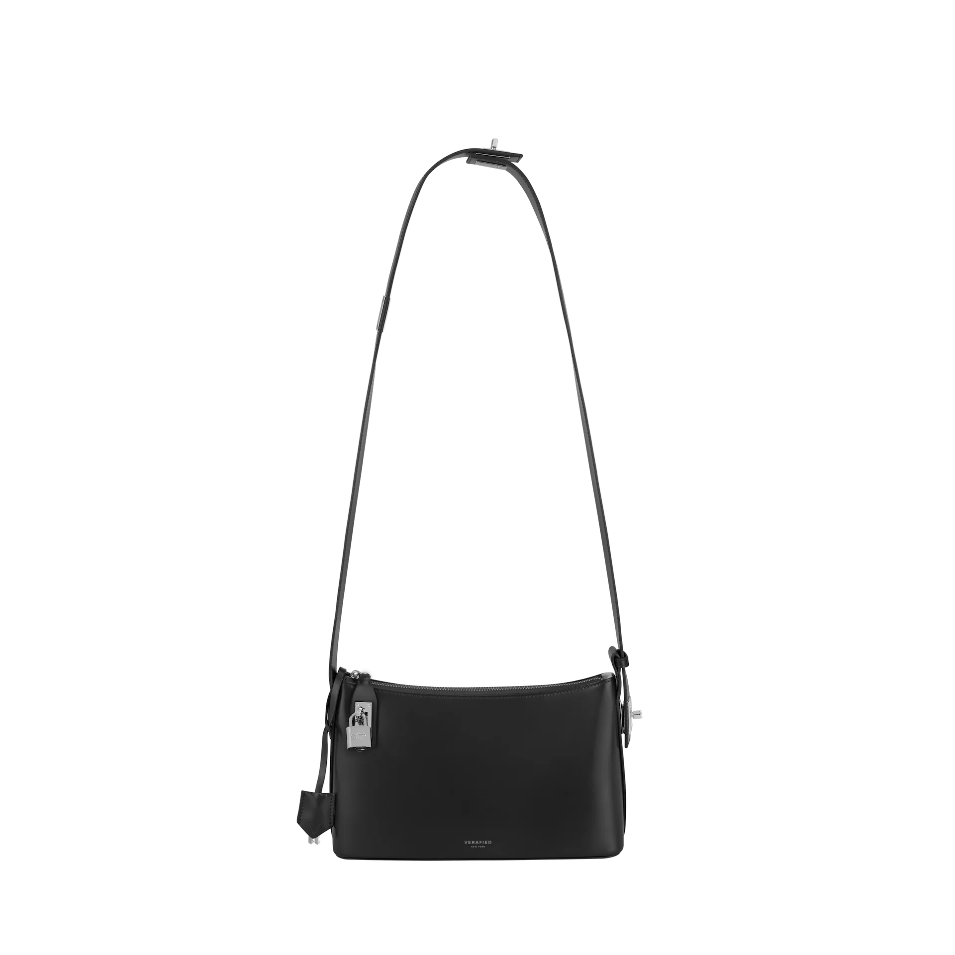 Silver Black Hobo Bag - Image 8