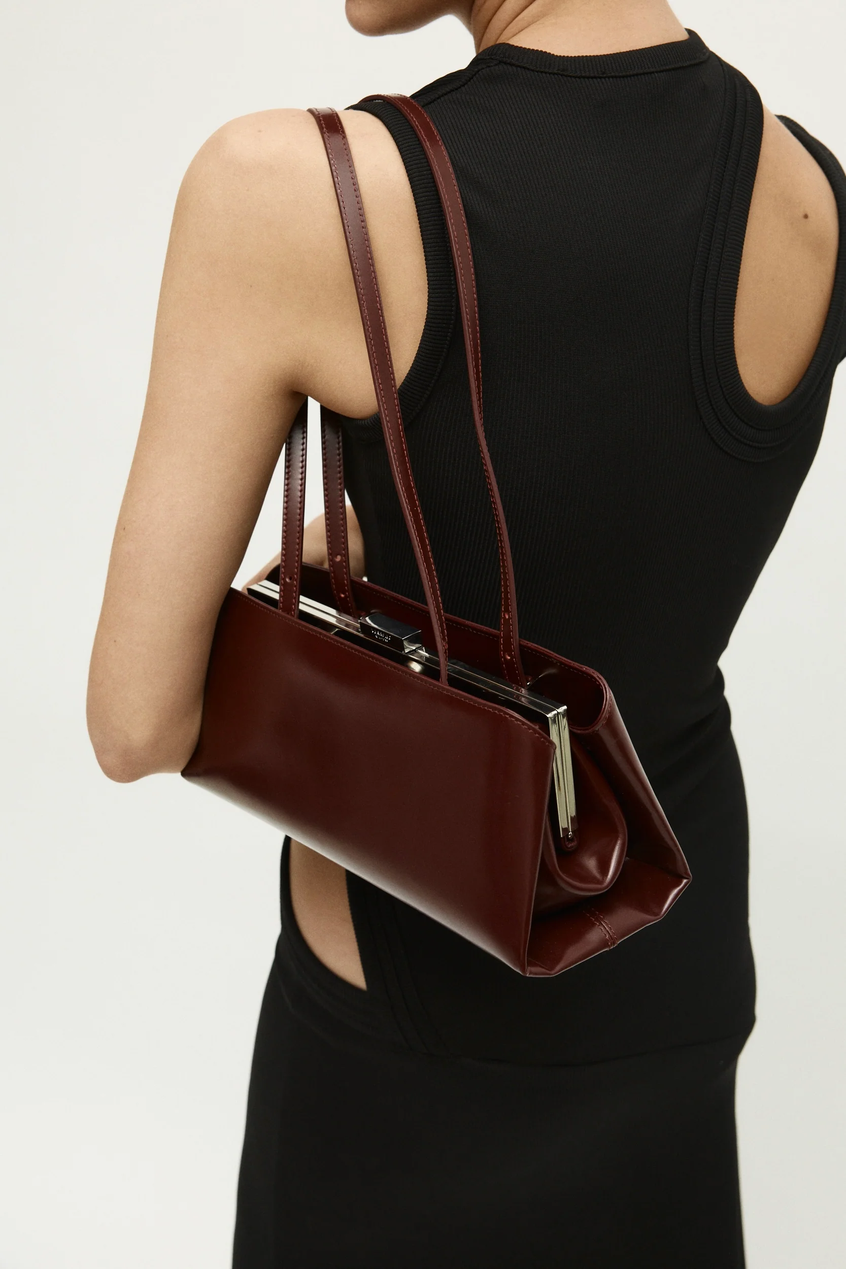Burgundy Éclair Bag - Image 8