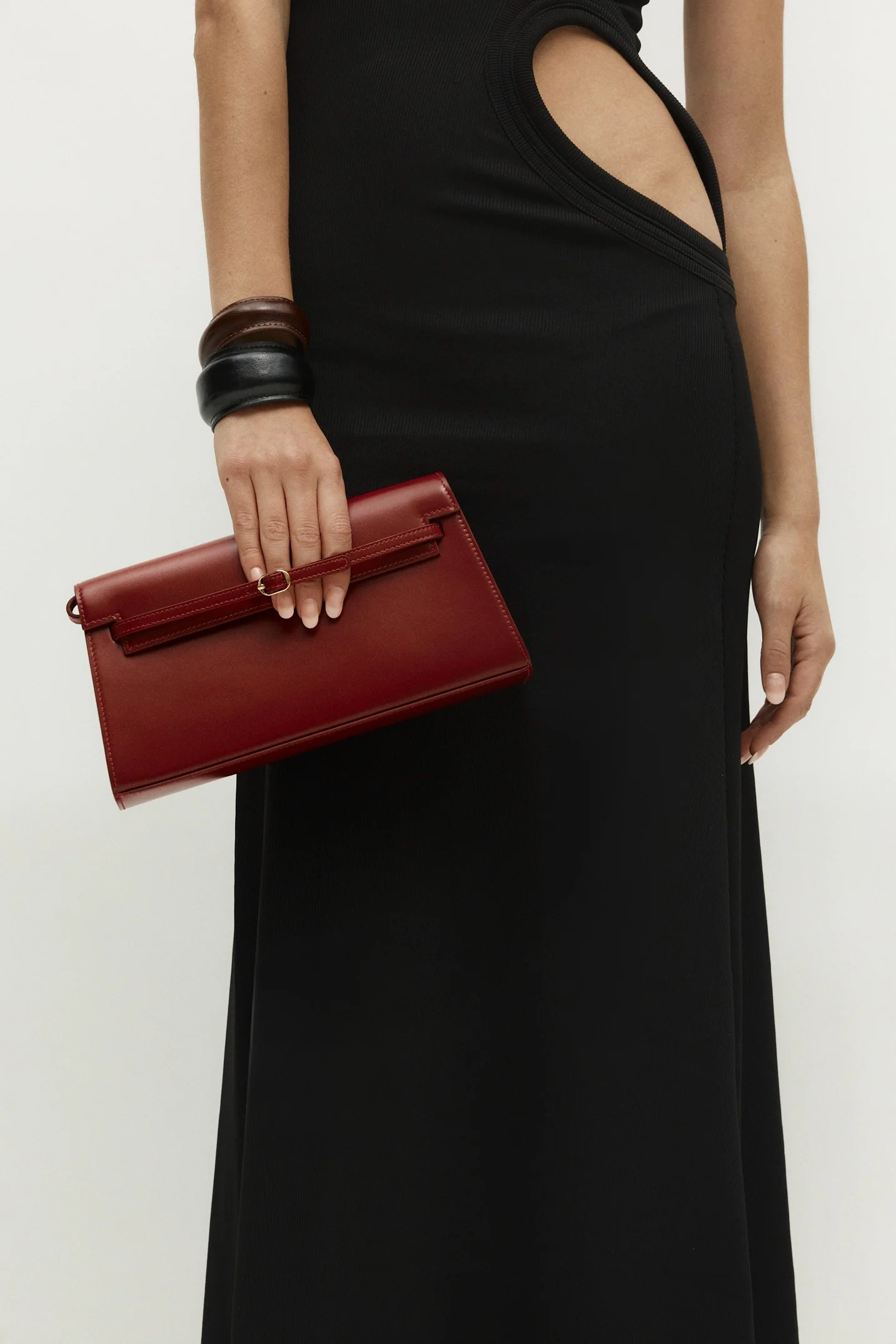 Dark Cherry Shoulder Bag - Image 9