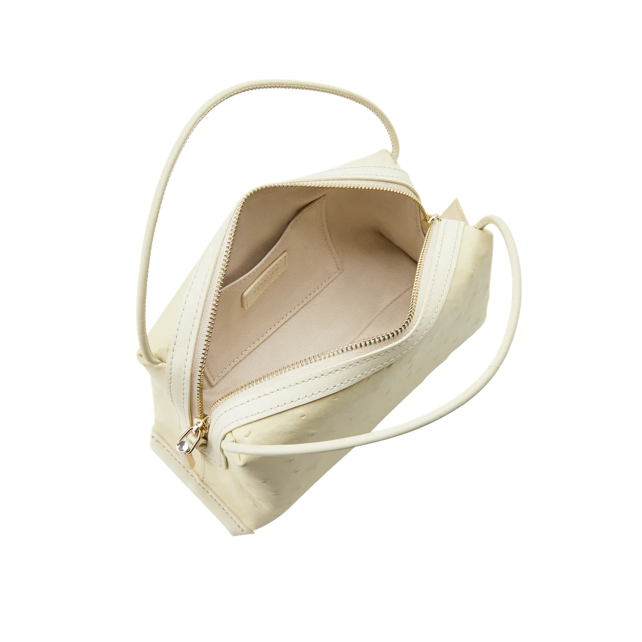 Butter Ostrich Café Mini Bag - Image 3