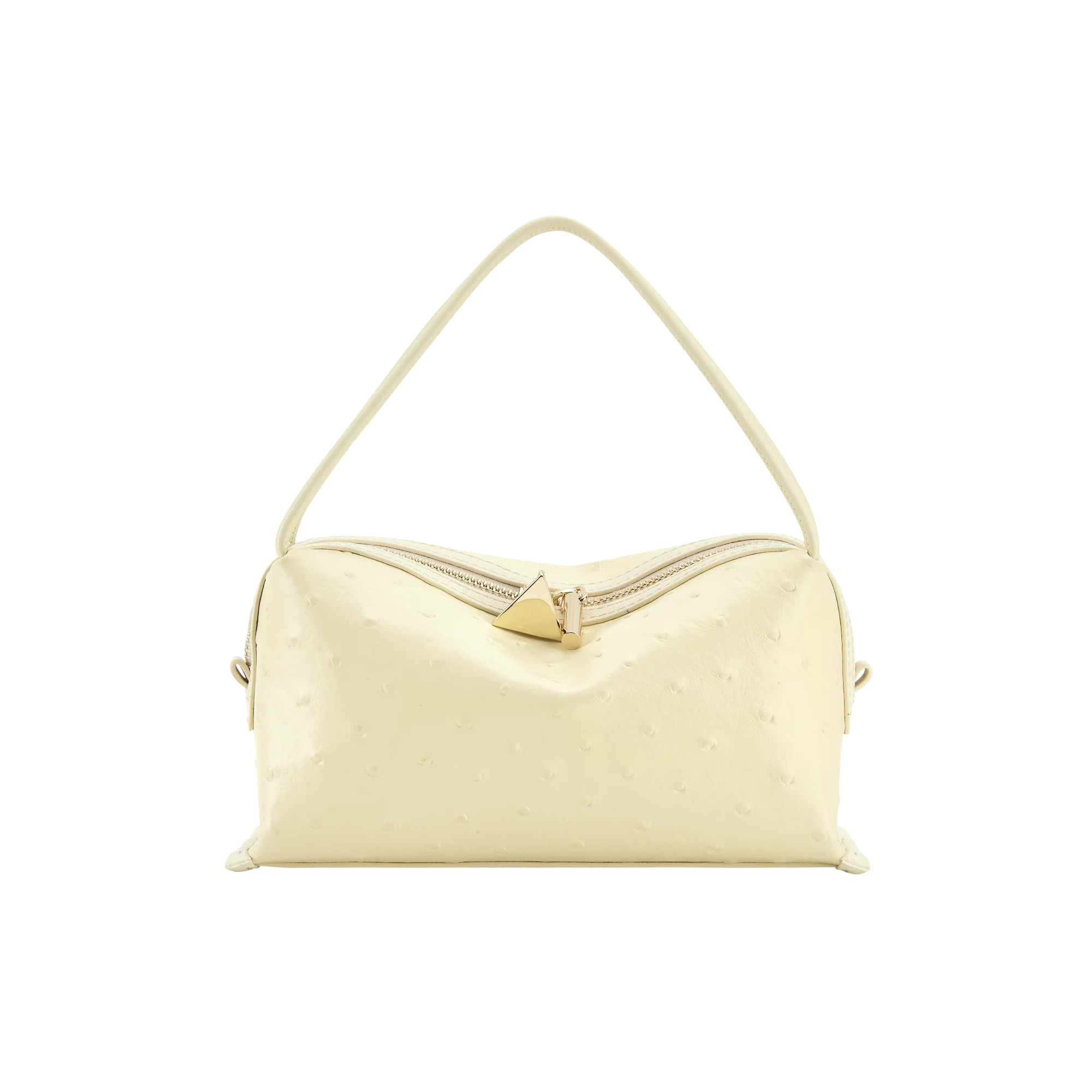 Butter Ostrich Café Mini Bag - Image 4