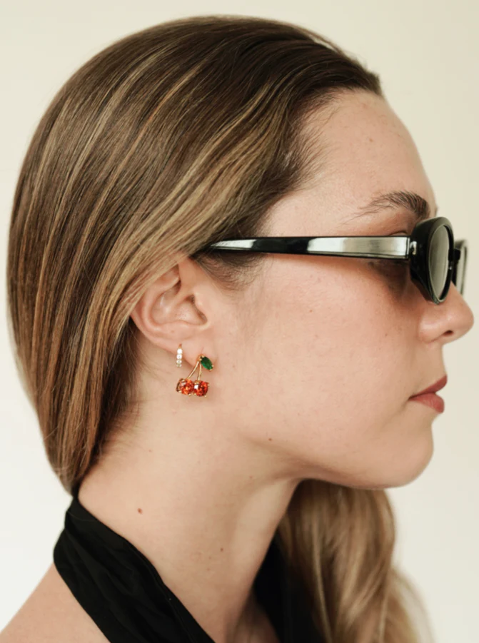 Cherry Stud Earrings - Image 5