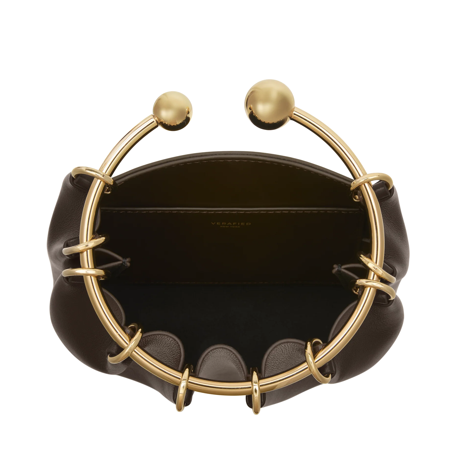 Chocolate Ring Handle Bag - Image 3