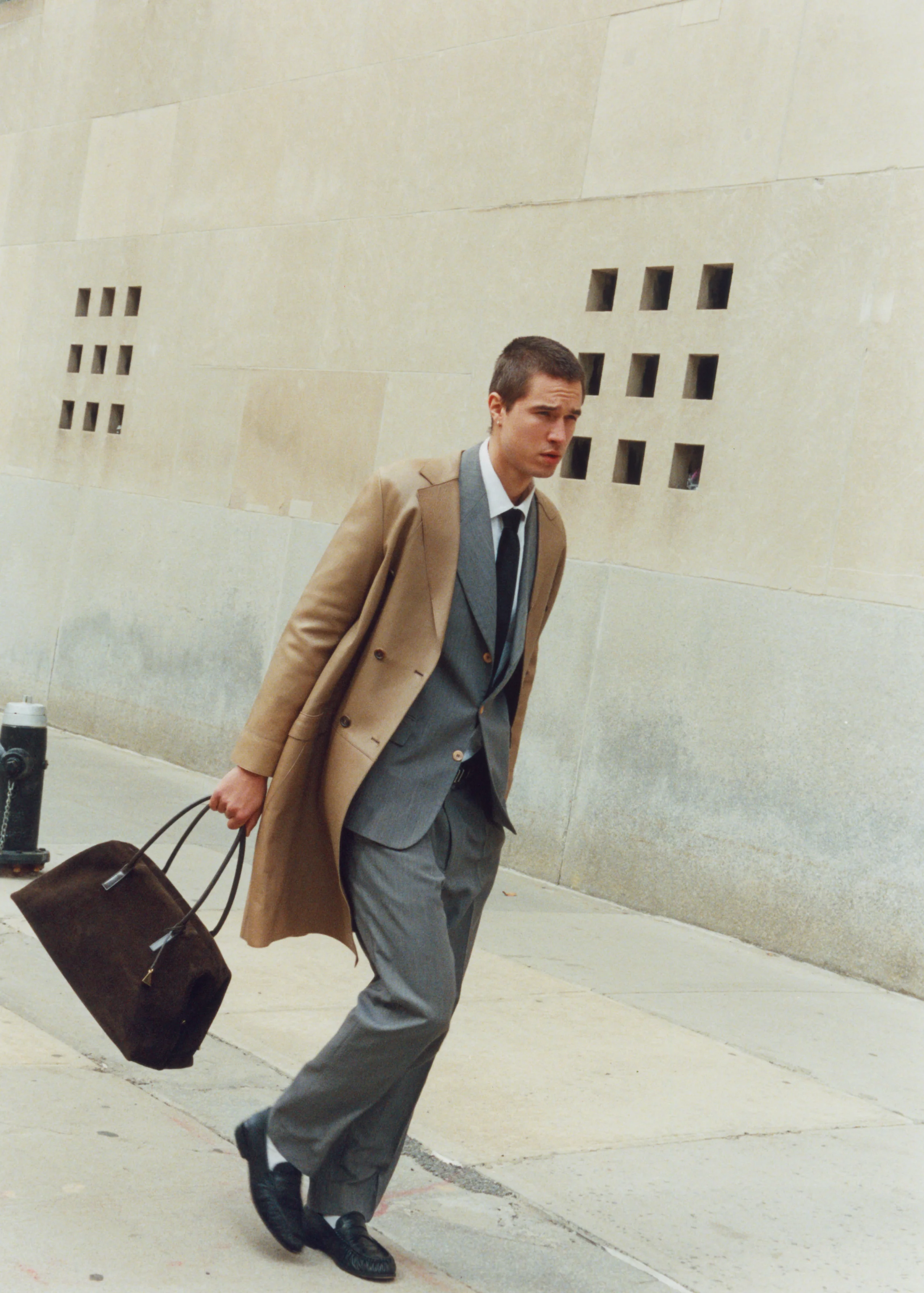 Espresso Suede Club Bag - Image 12