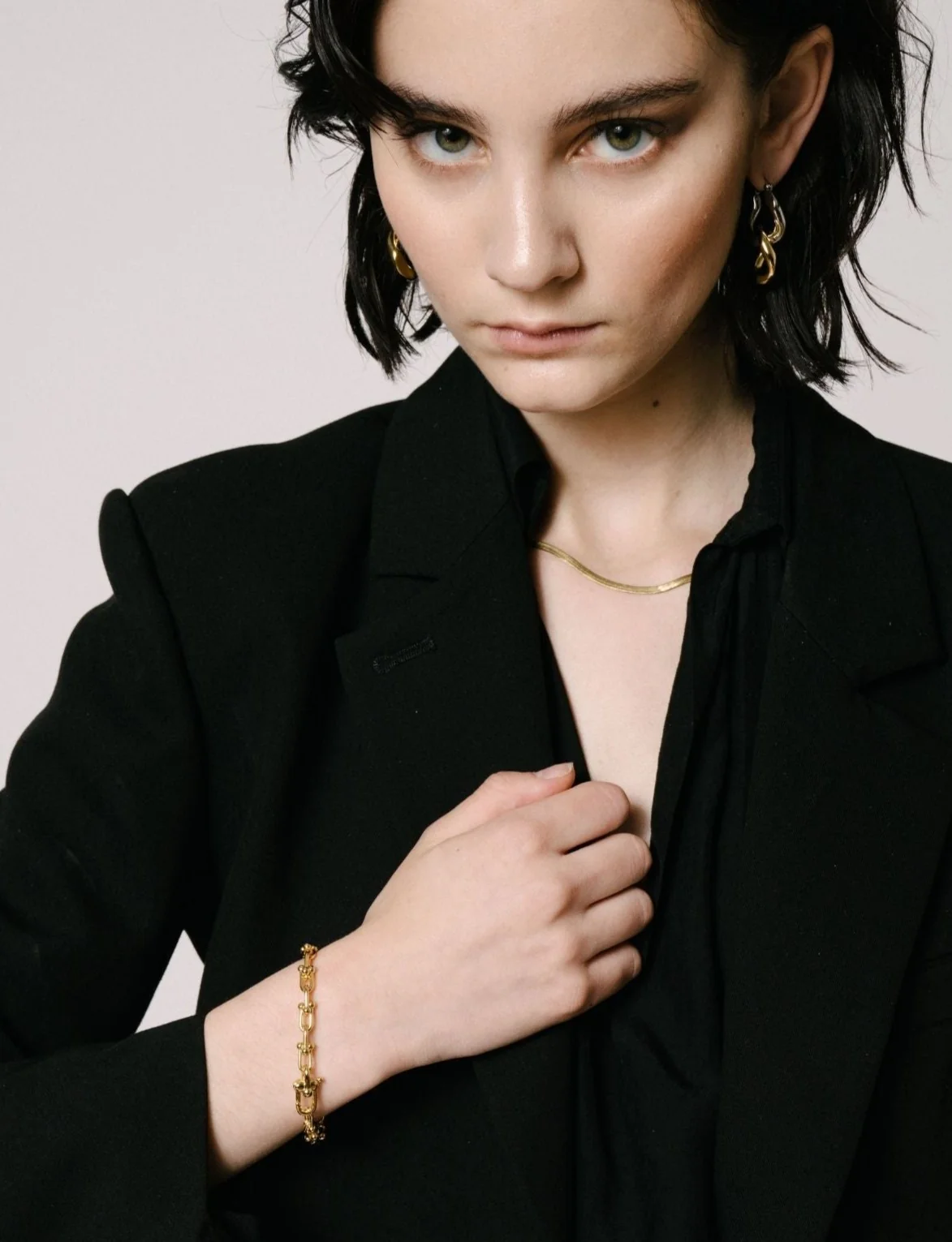 Nomo Gold Chain Link Bracelet - Image 3
