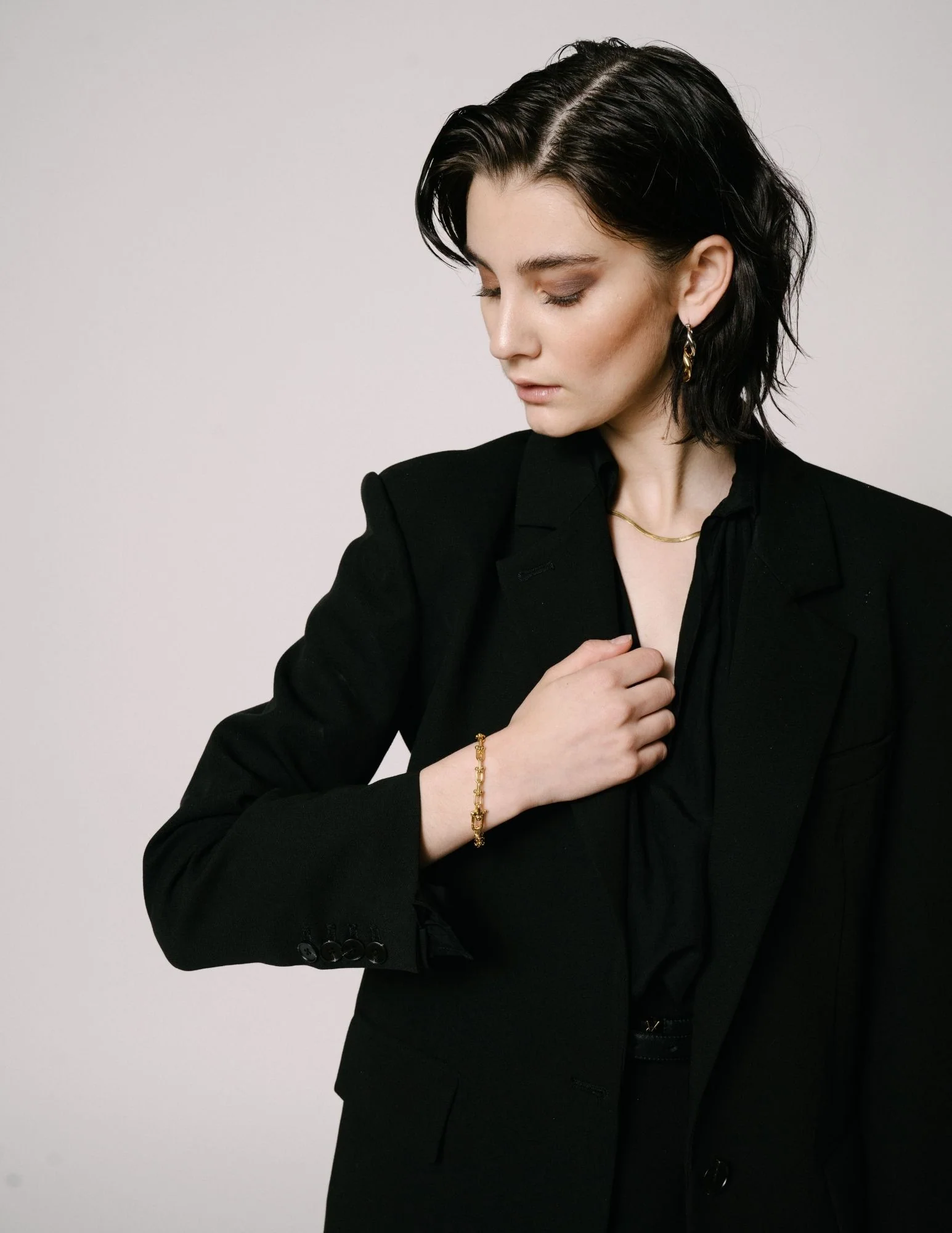 Nomo Gold Chain Link Bracelet - Image 4