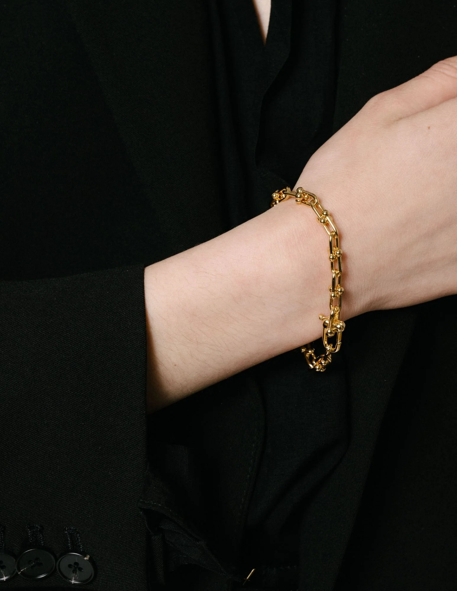 Nomo Gold Chain Link Bracelet - Image 5