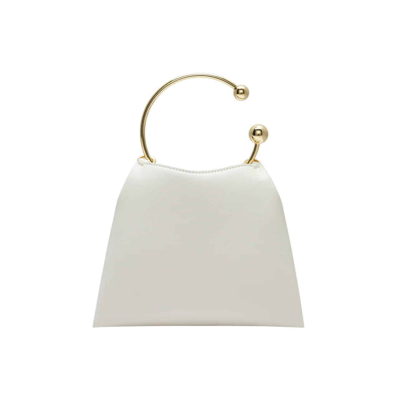 Cream Ring Handle Bag - Image 5