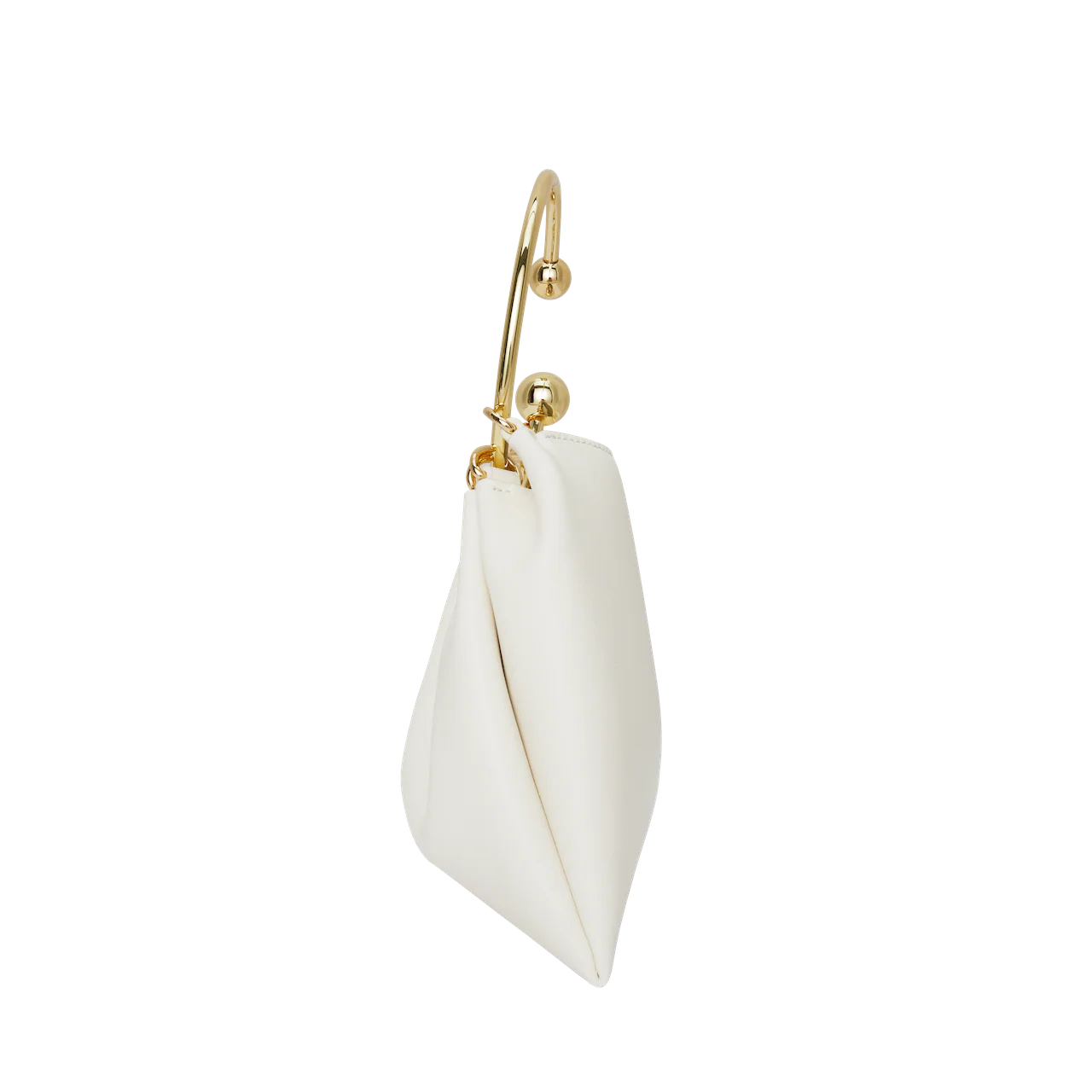 Cream Ring Handle Bag - Image 6