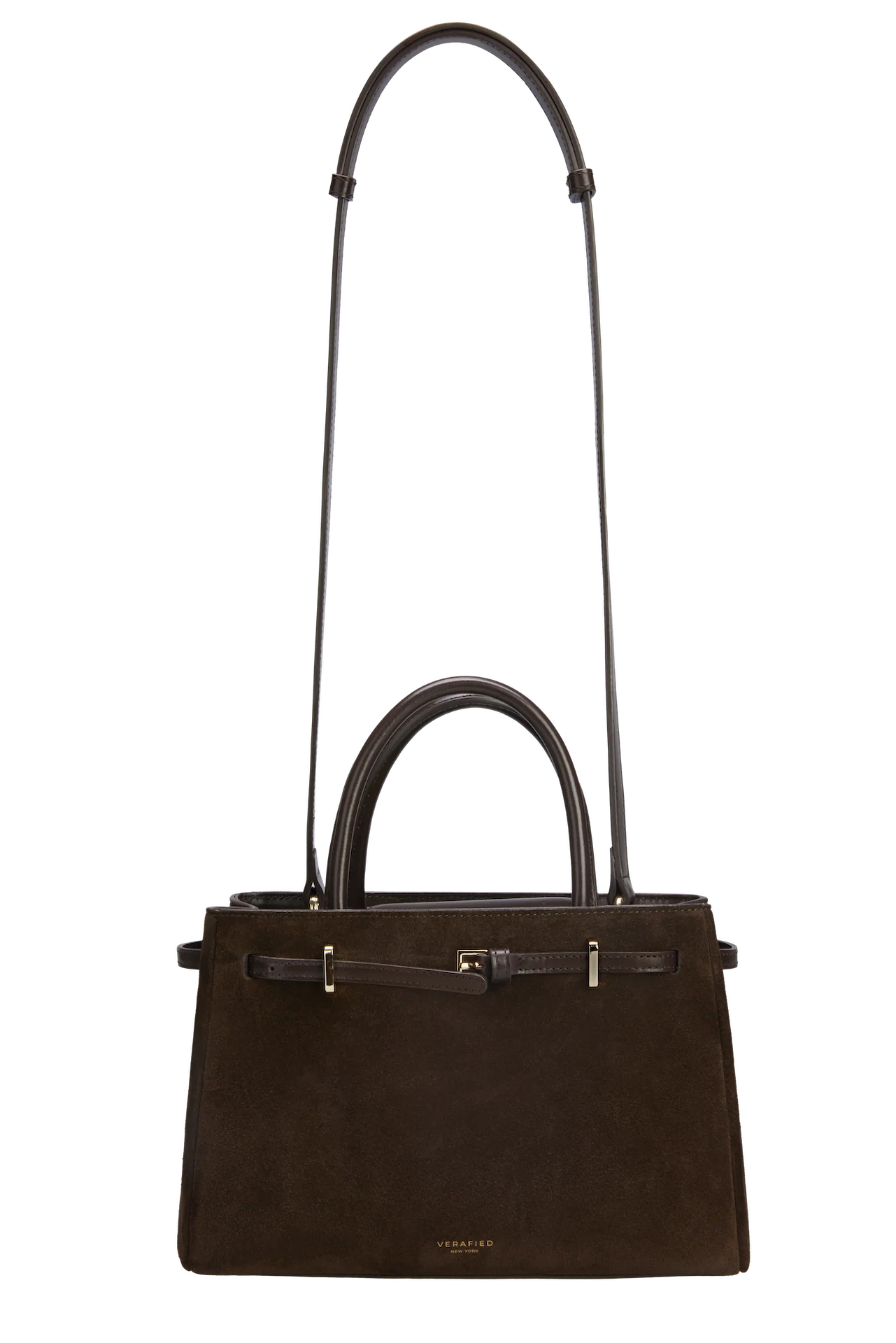 Espresso Suede Book Tote Bag 25 - Image 6