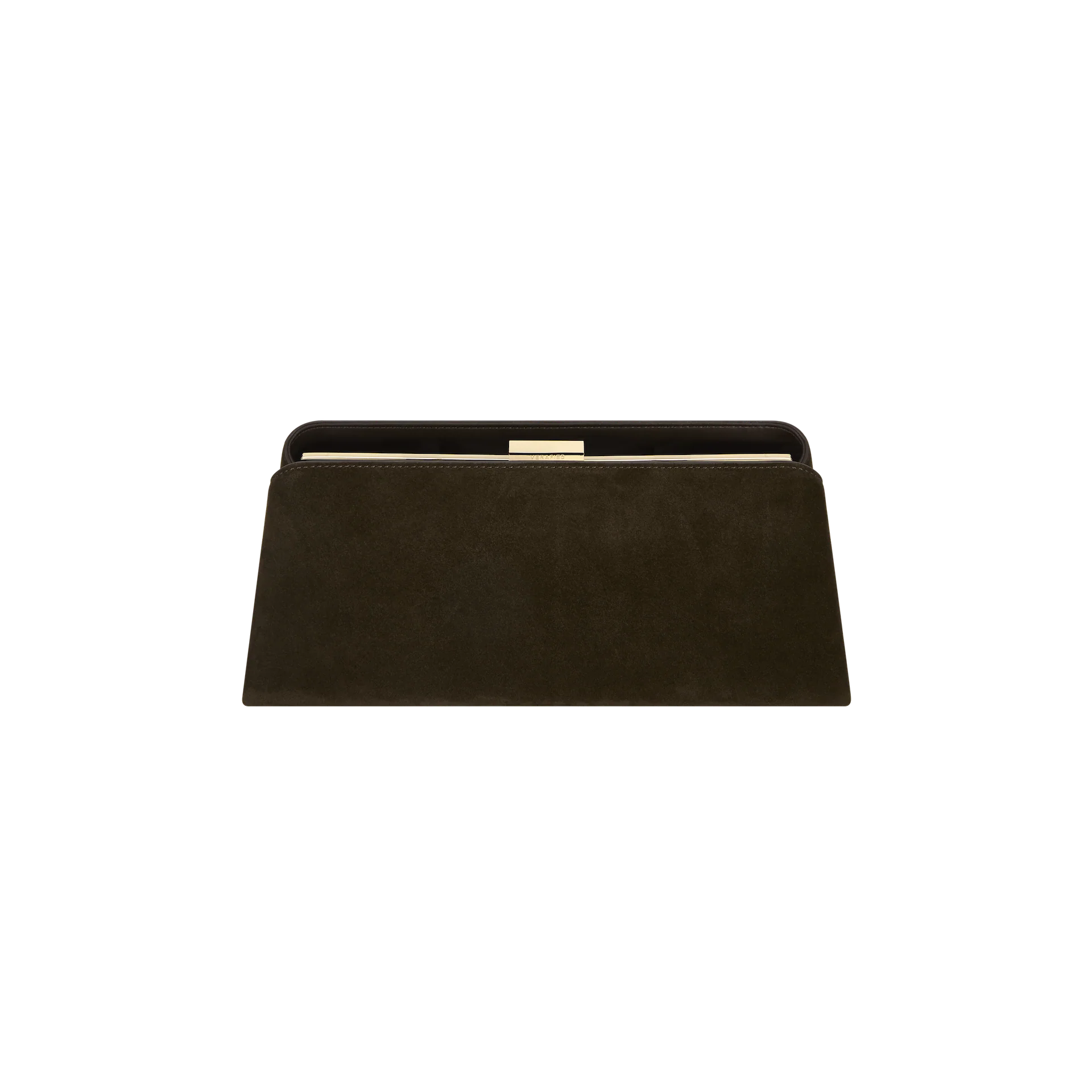 Espresso Suede Éclair Bag - Image 4