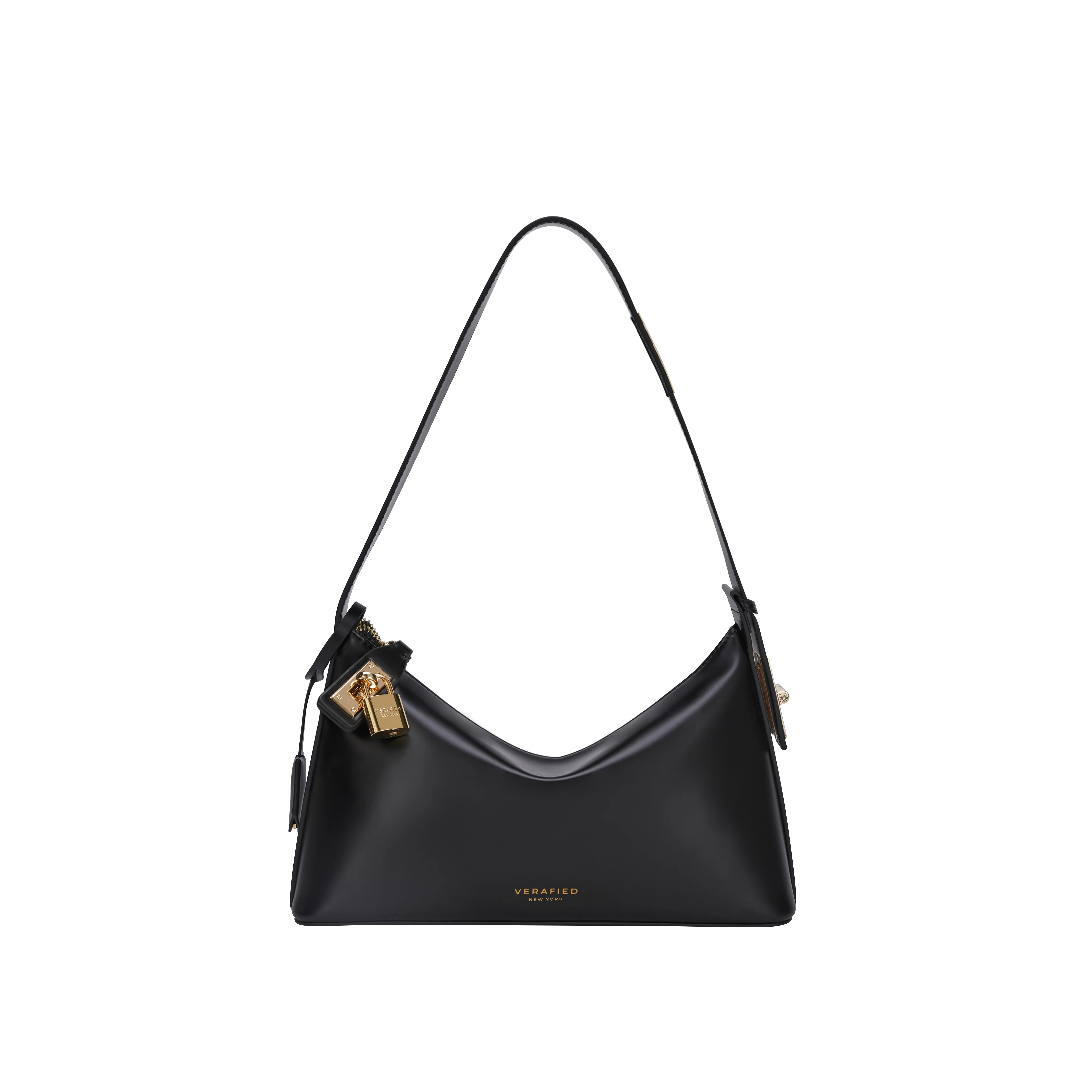 Gold Black Hobo Bag - Image 3