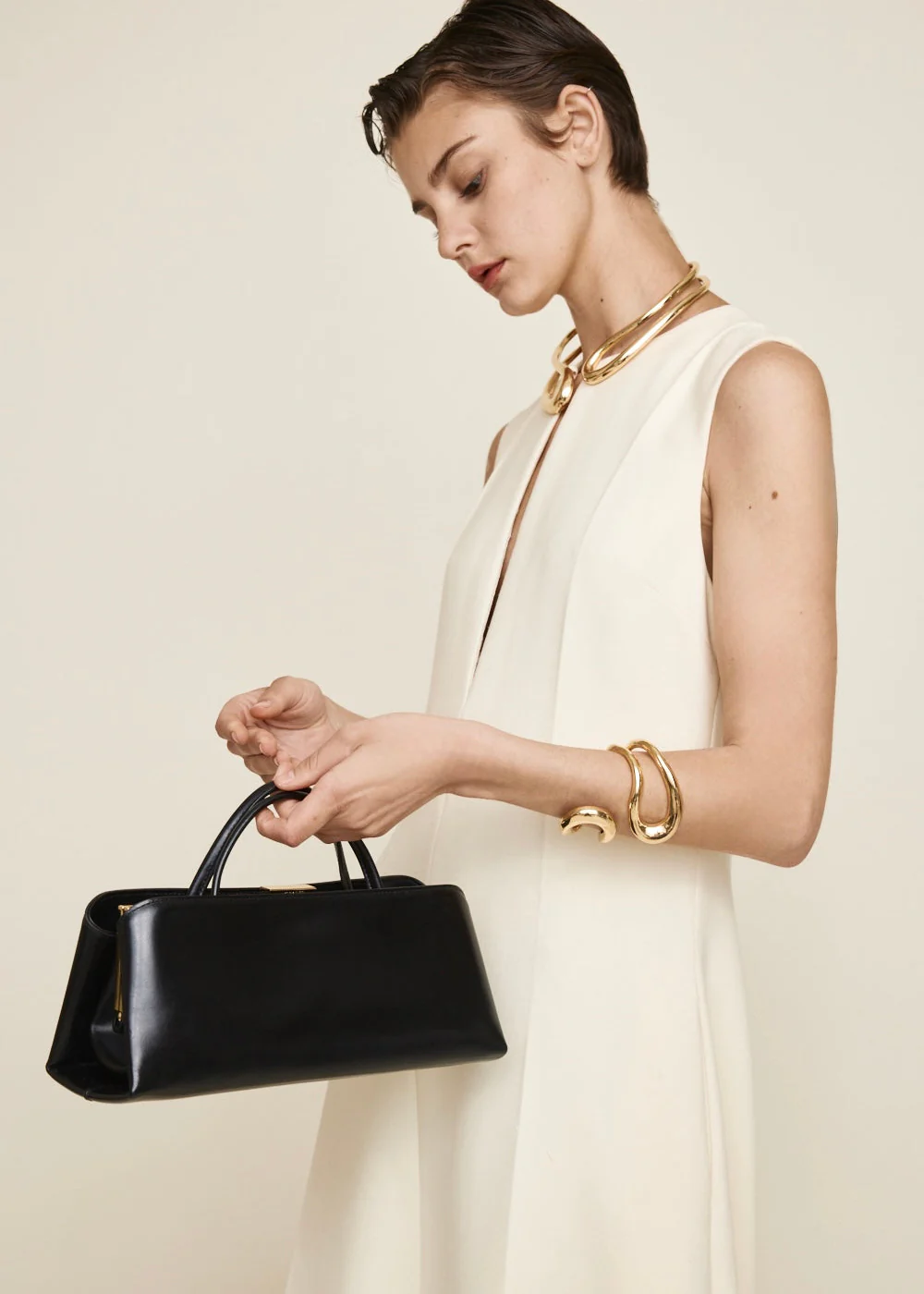 Gold Noir Éclair Bag - Image 9