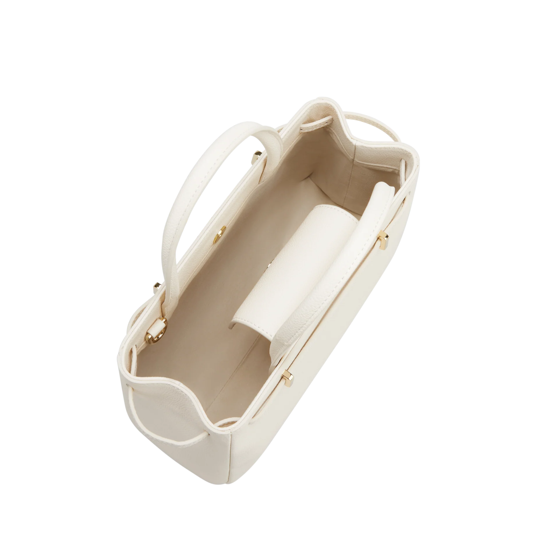 Ivory Togo Book Tote Bag 25 - Image 4