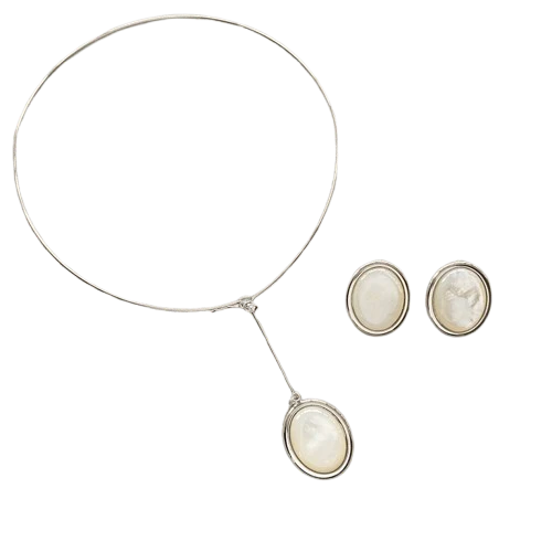 Ivory Orb Earrings - Image 8
