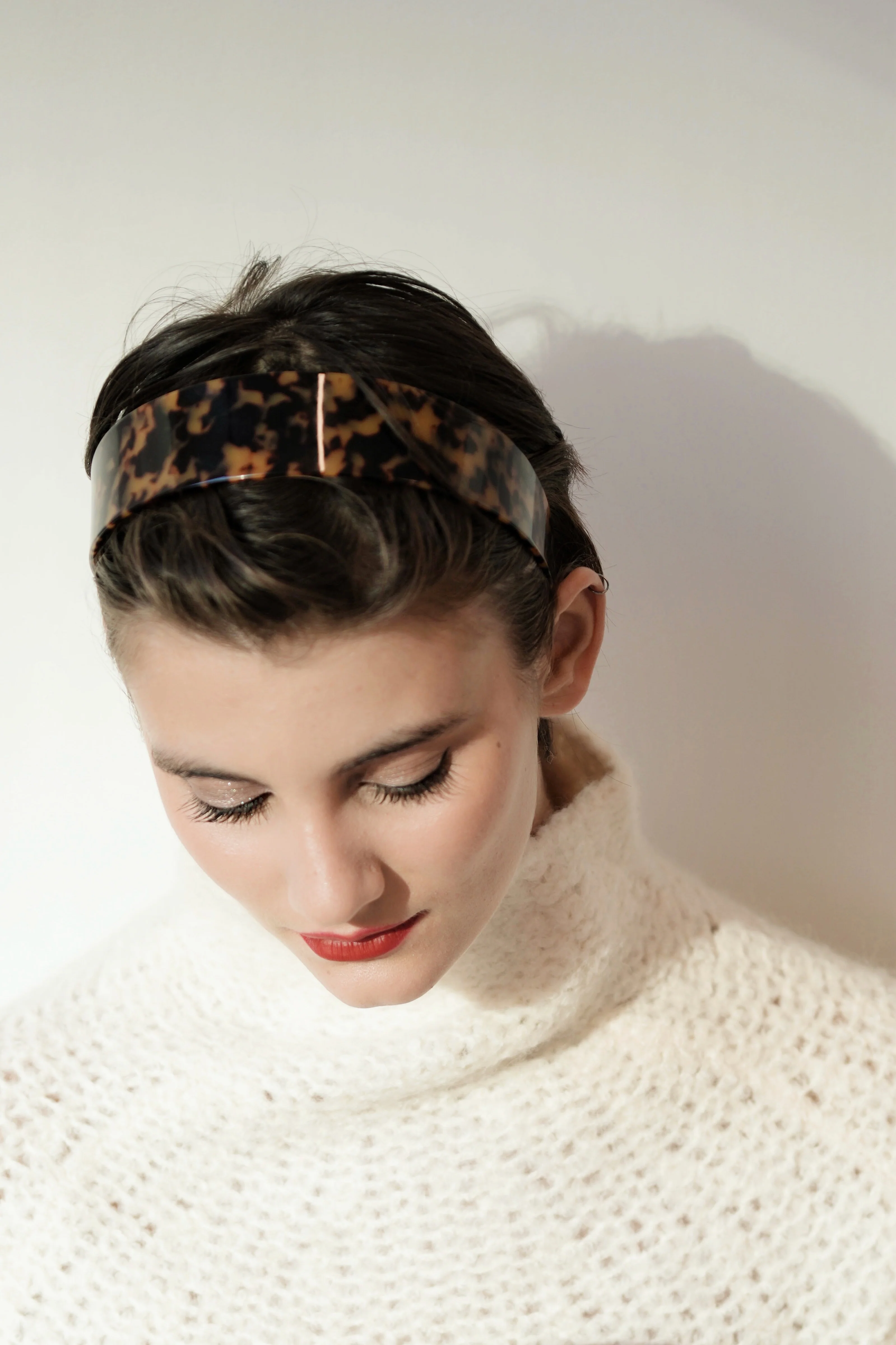 Tortoiseshell Wide Headband - Image 4