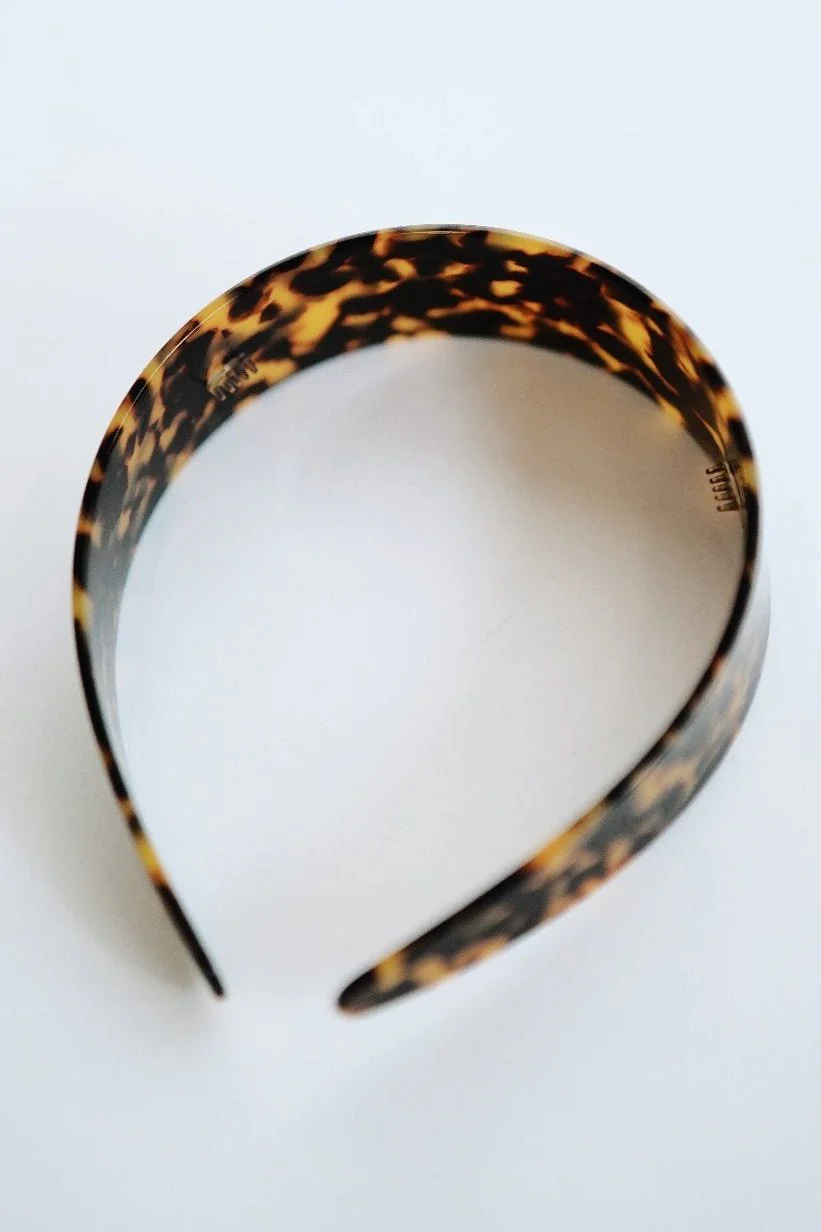Tortoiseshell Wide Headband - Image 6