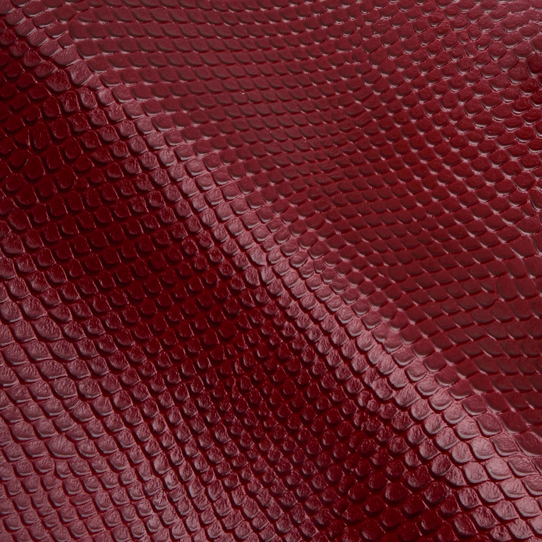 Maroon Python Café Mini Bag - Image 11