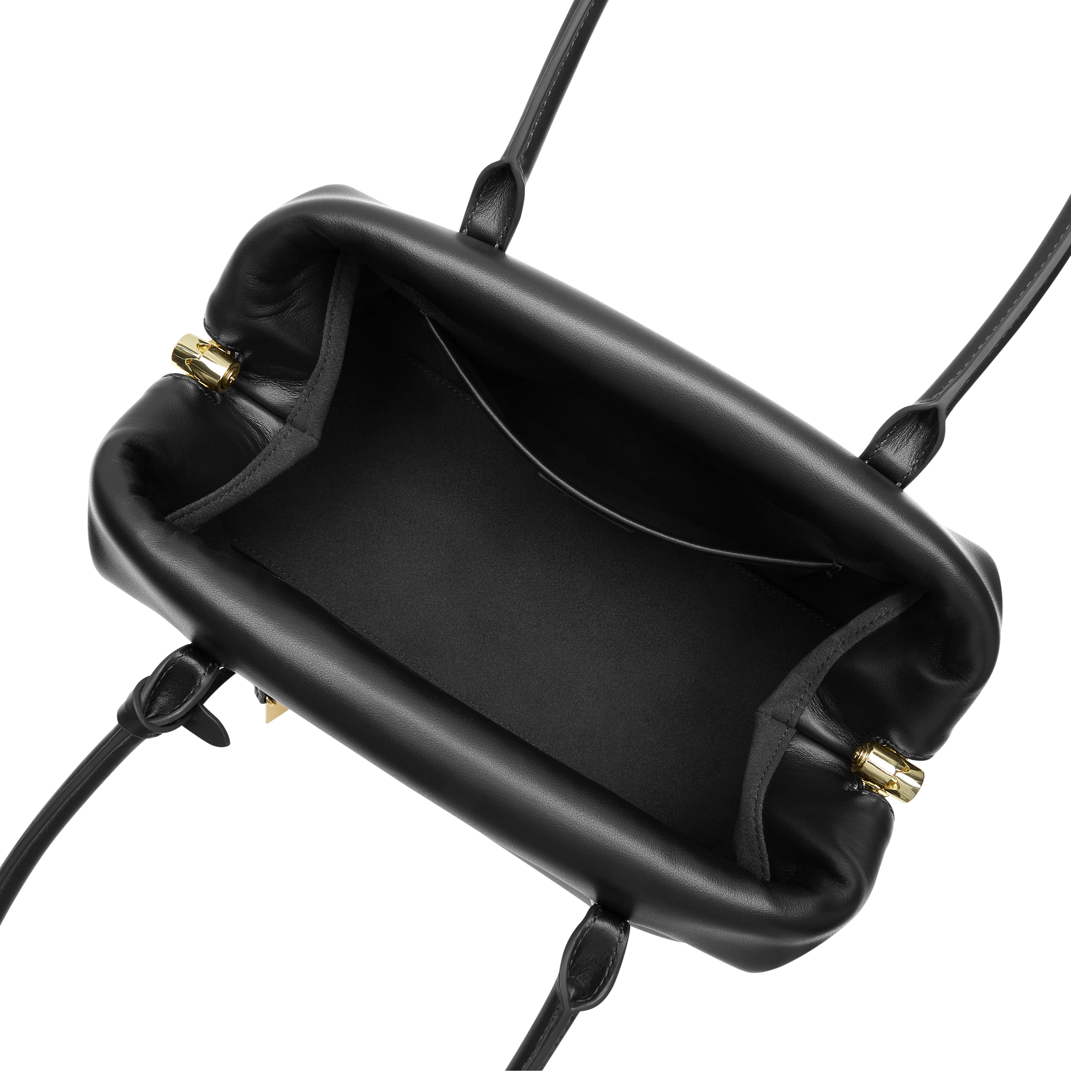Medium Black Club Bag - Image 4