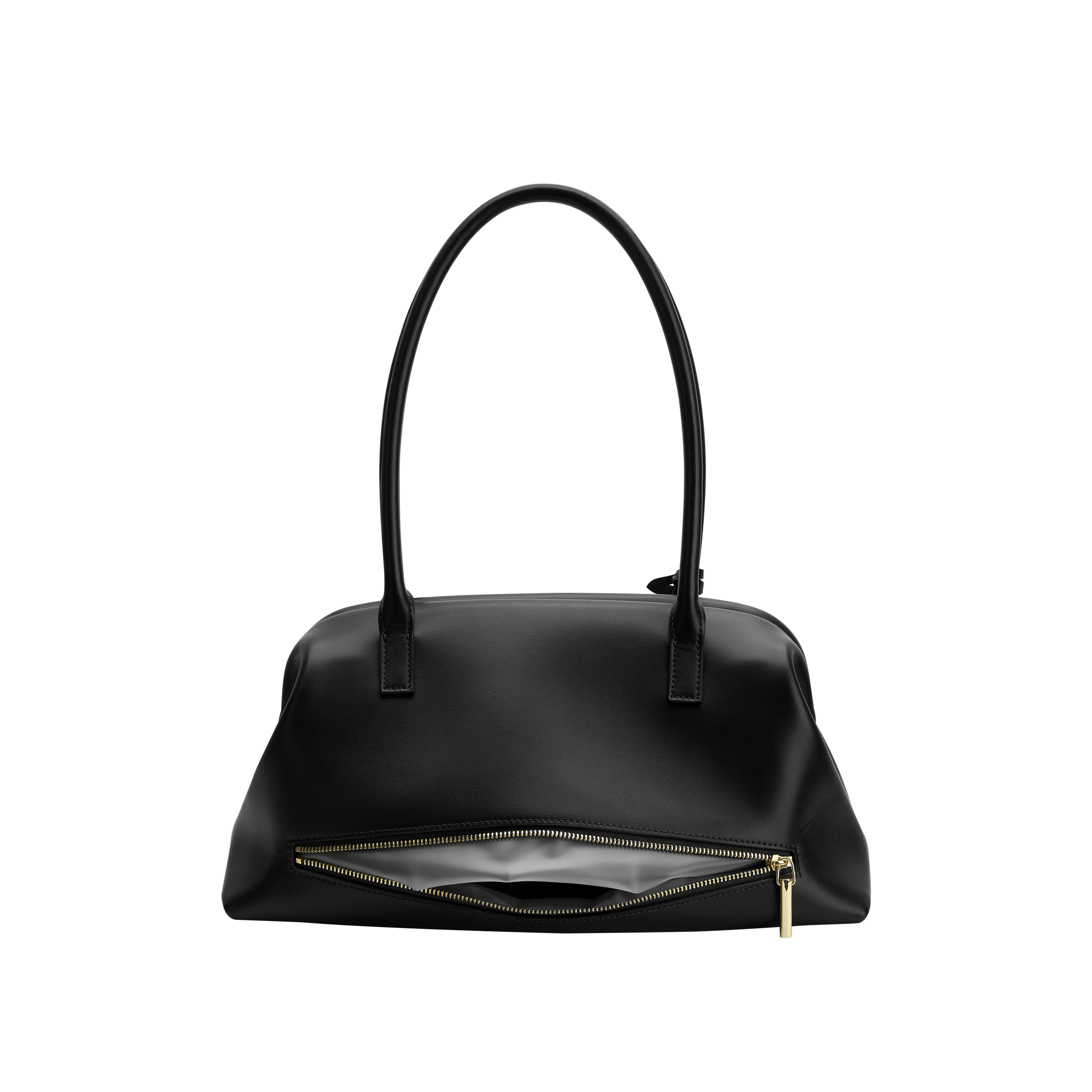 Medium Black Club Bag - Image 5