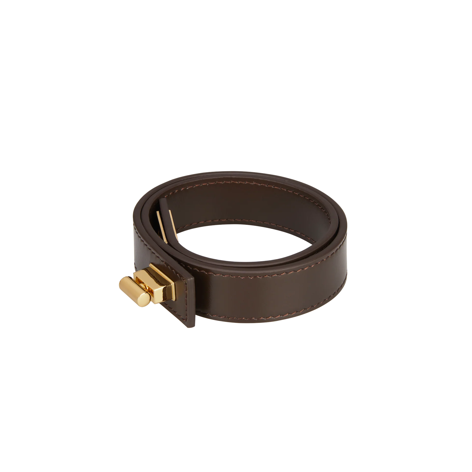 Mini Gold Chocolate Hobo Bag - Image 9
