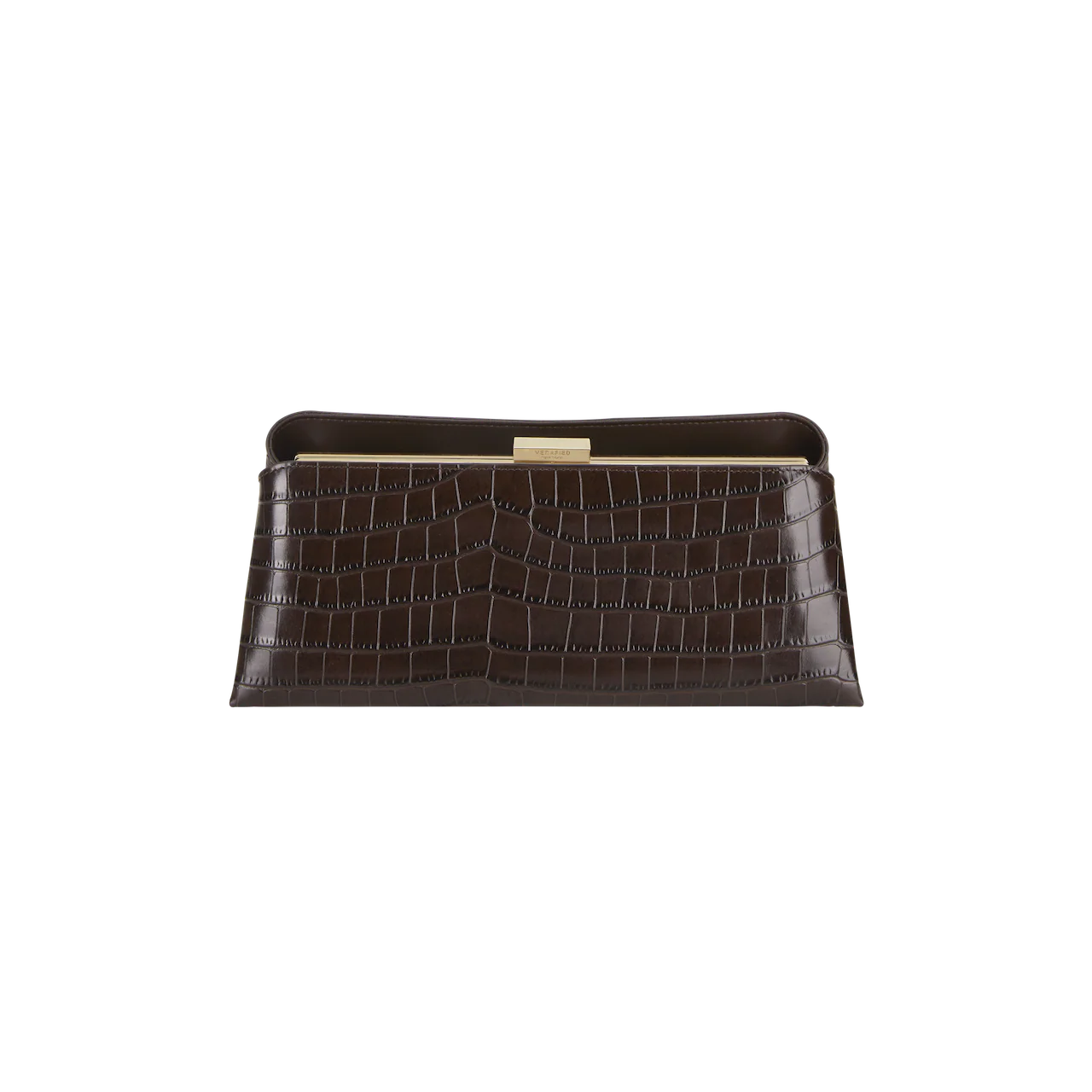 Mocha Croc Éclair Bag - Image 4