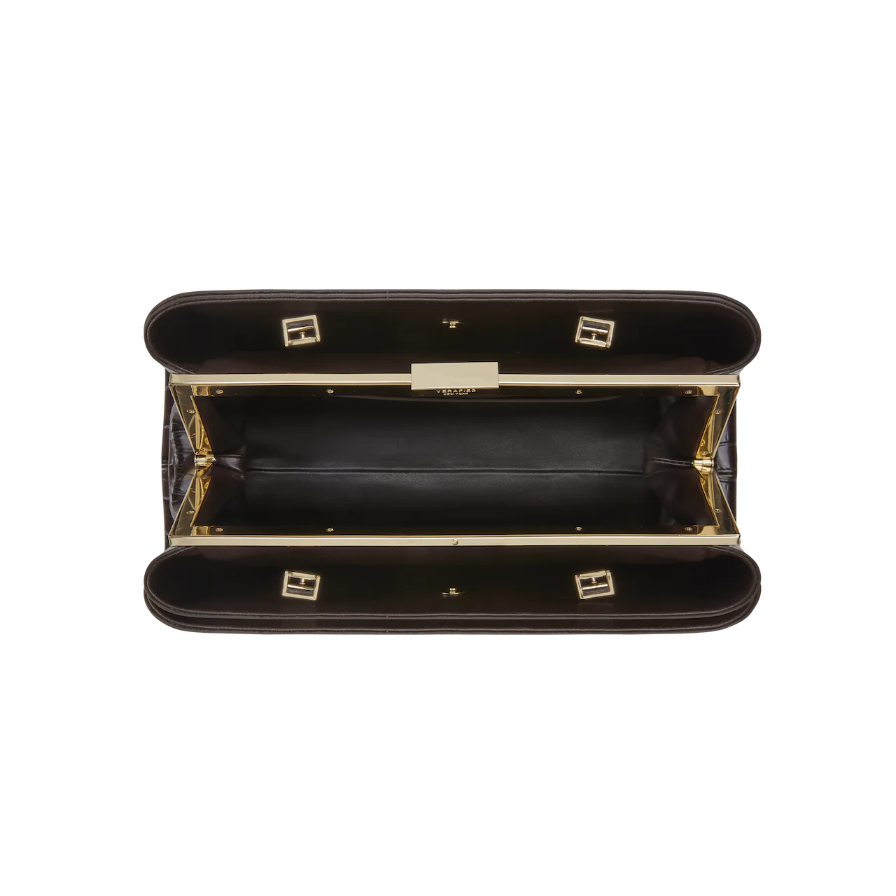 Mocha Croc Éclair Bag - Image 6