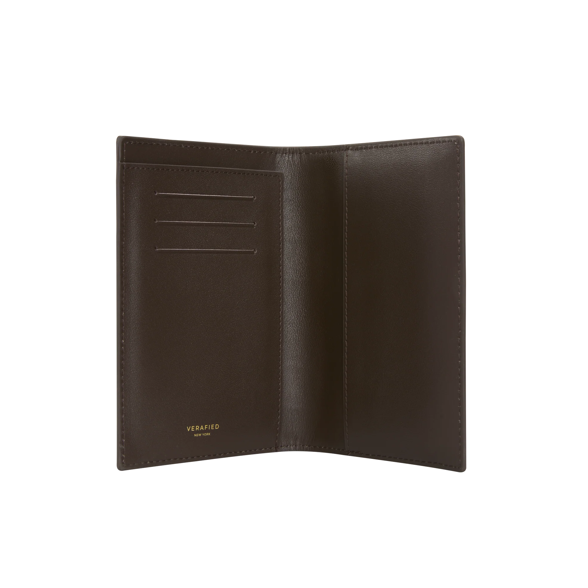 Mocha Croc Embossed Passport Cover - Image 3