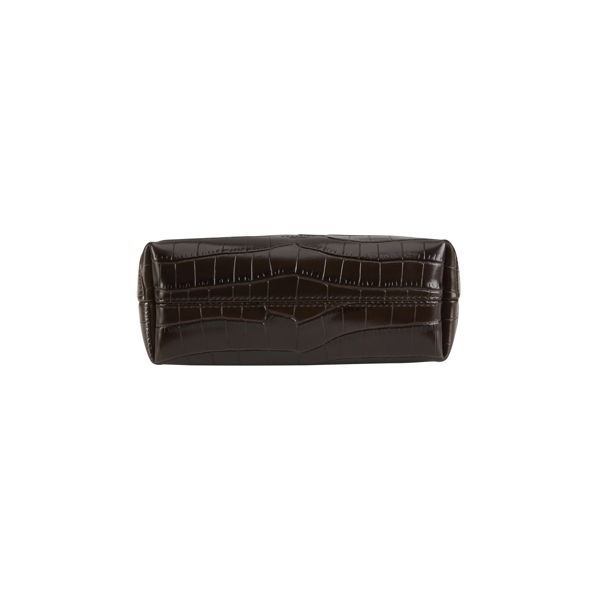Mocha Croc Makeup Pouch - Image 5
