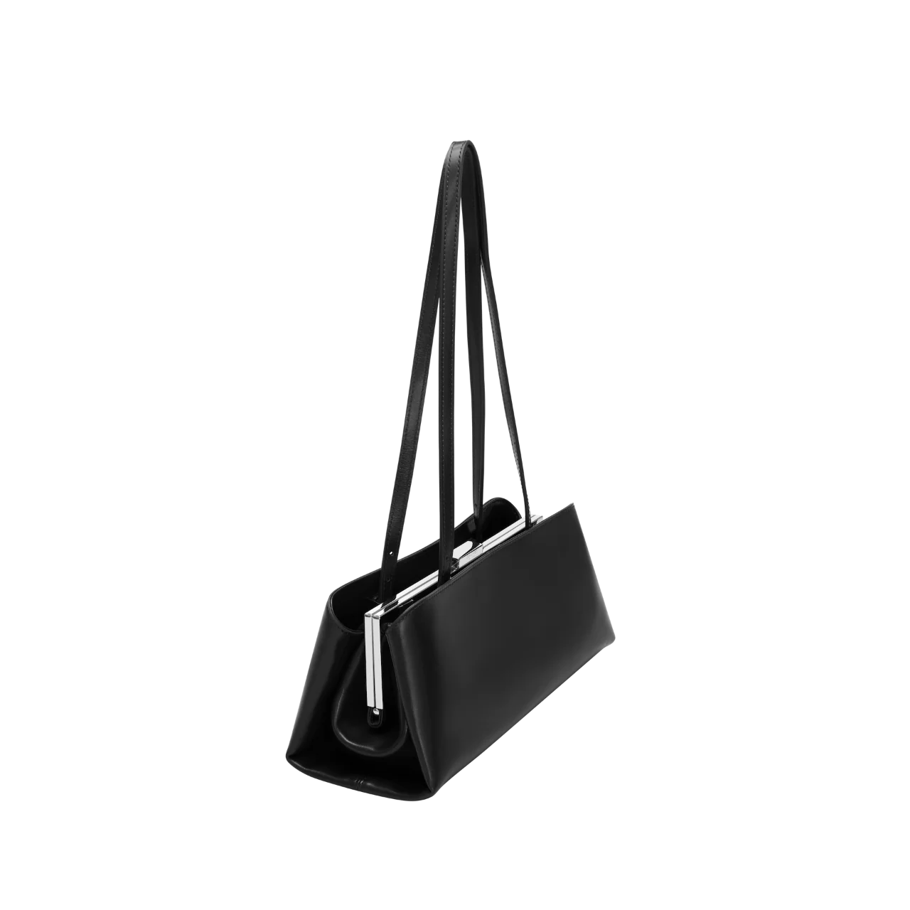 Silver Noir Éclair Bag - Image 3
