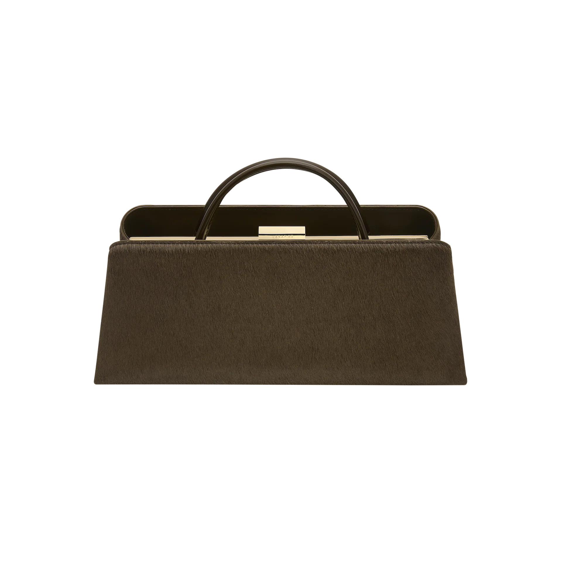 Olive Calf Hair Éclair Bag - Image 7