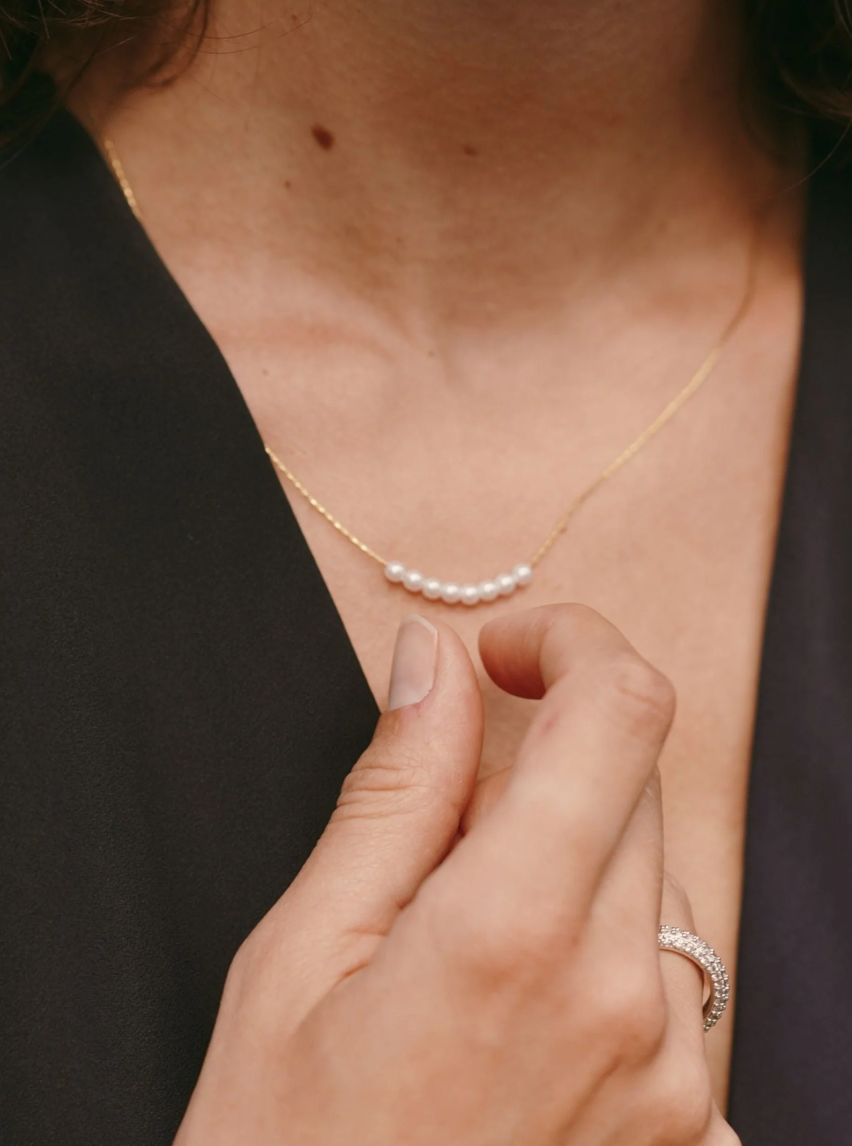 Pearl Beads Necklace - Image 3