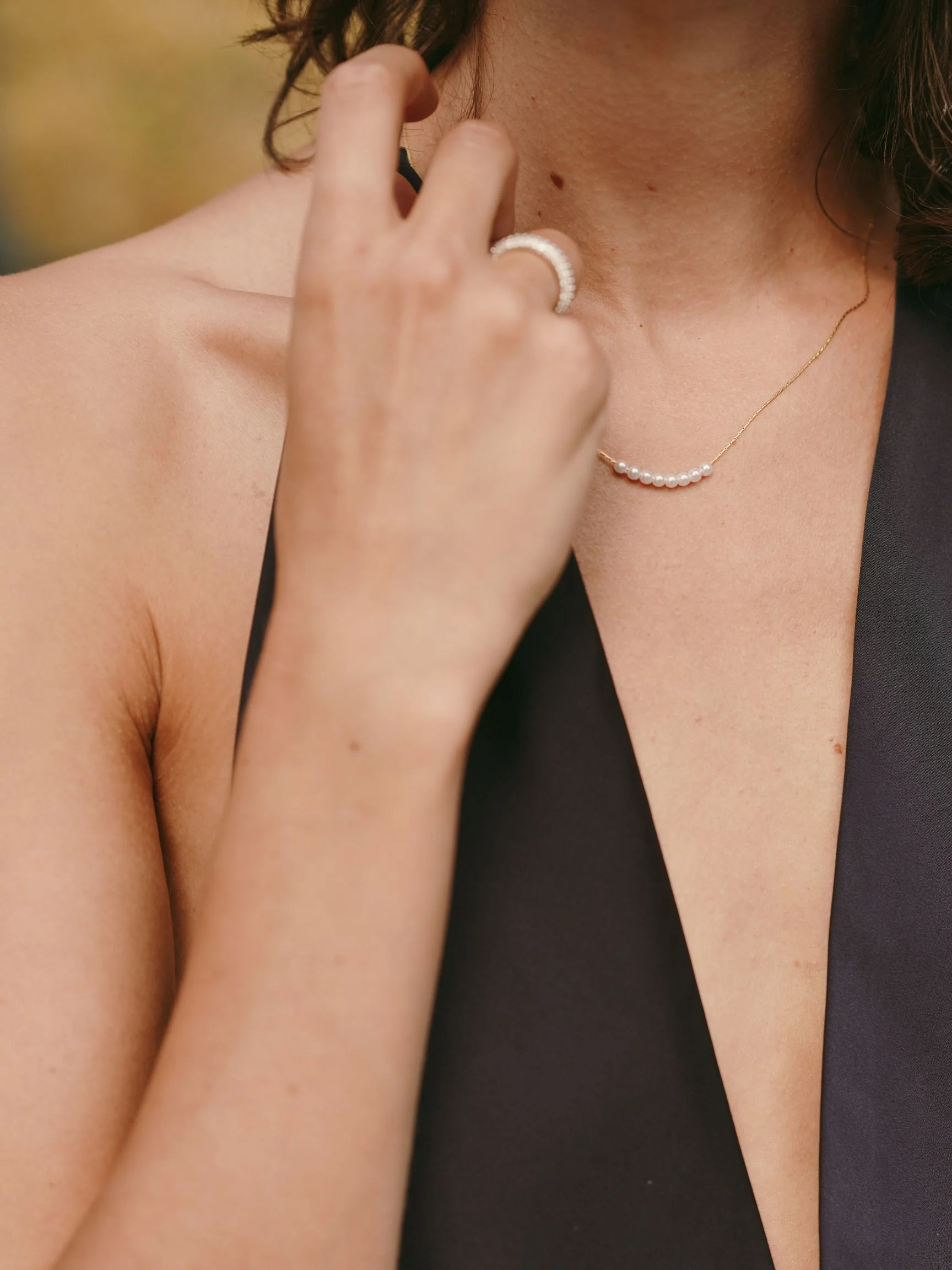 Pearl Beads Necklace - Image 6