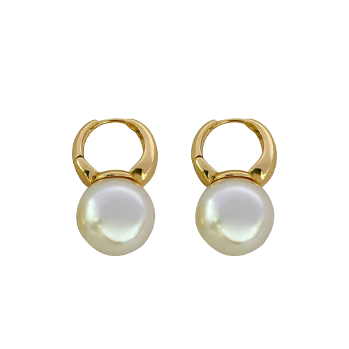 Pearl Hoops