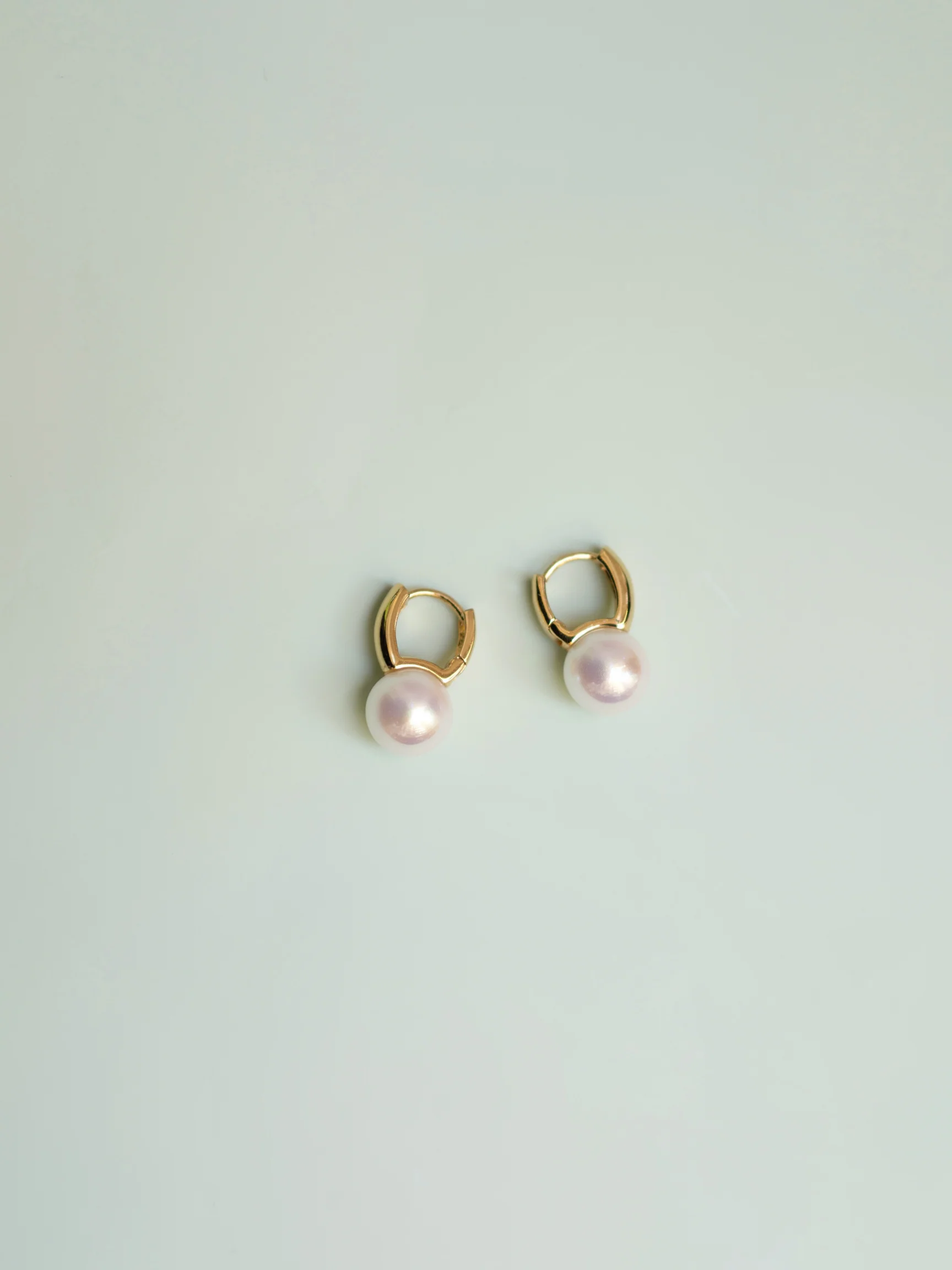 Pearl Hoops - Image 3