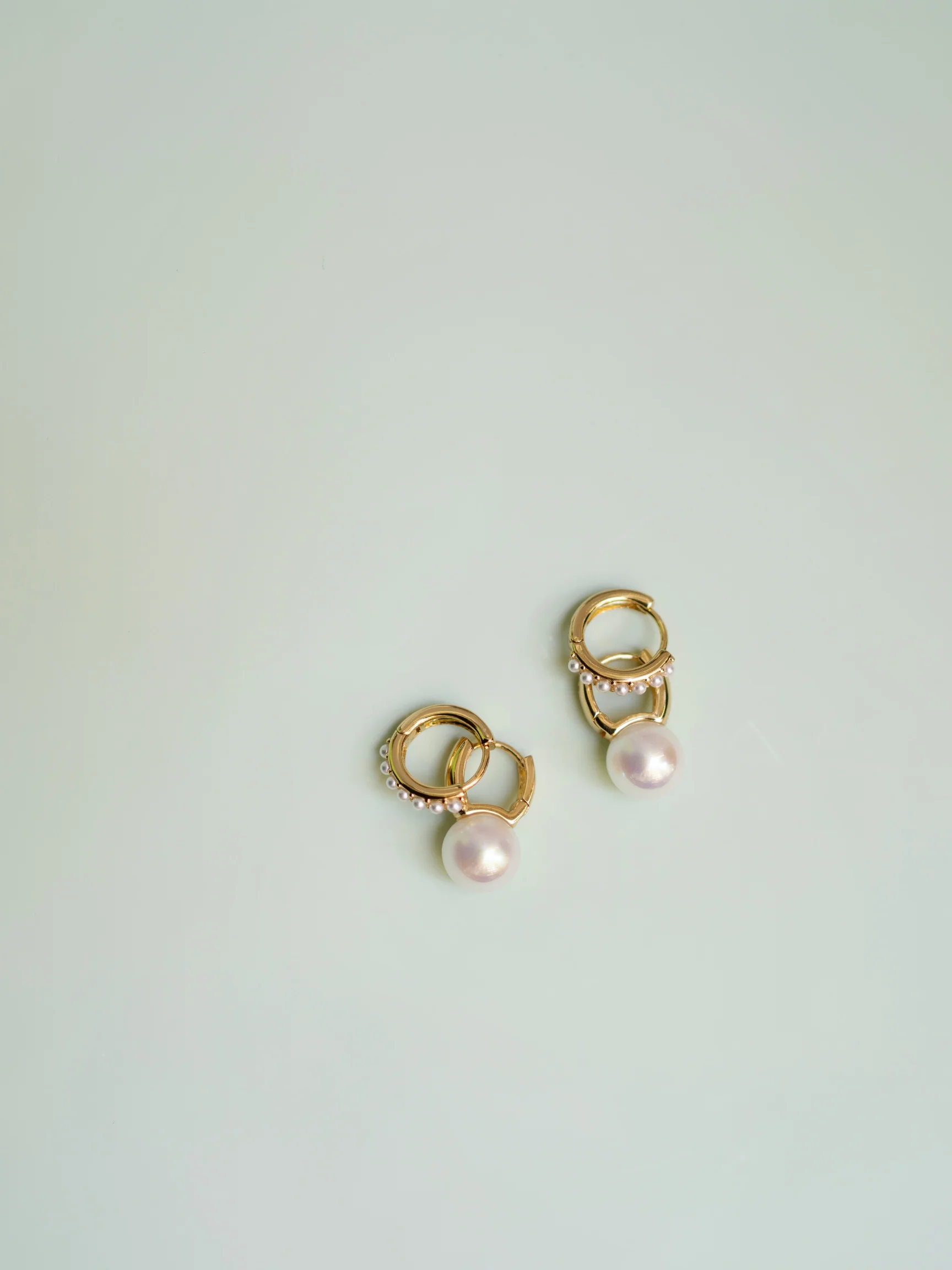 Pearl Hoops - Image 4