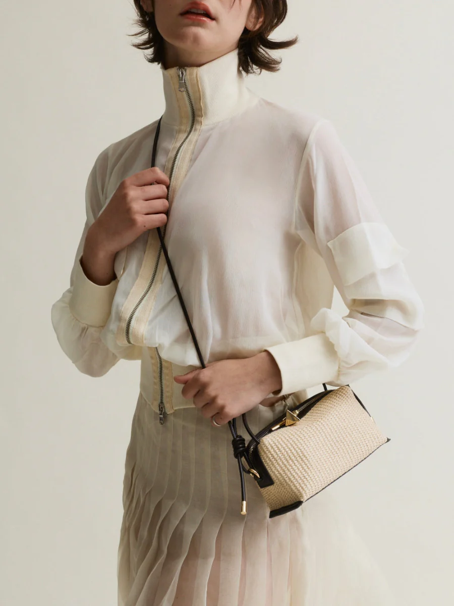Raffia Café Mini Bag - Image 10