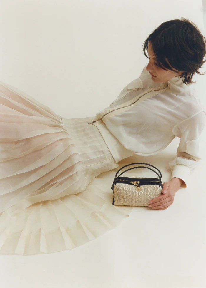Raffia Café Mini Bag - Image 2