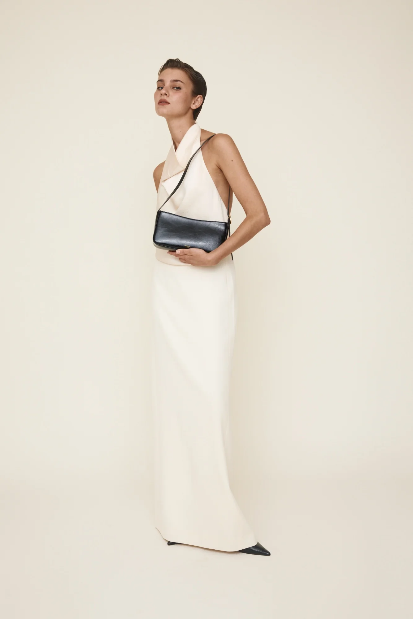 Black Shoulder Bag - Image 7