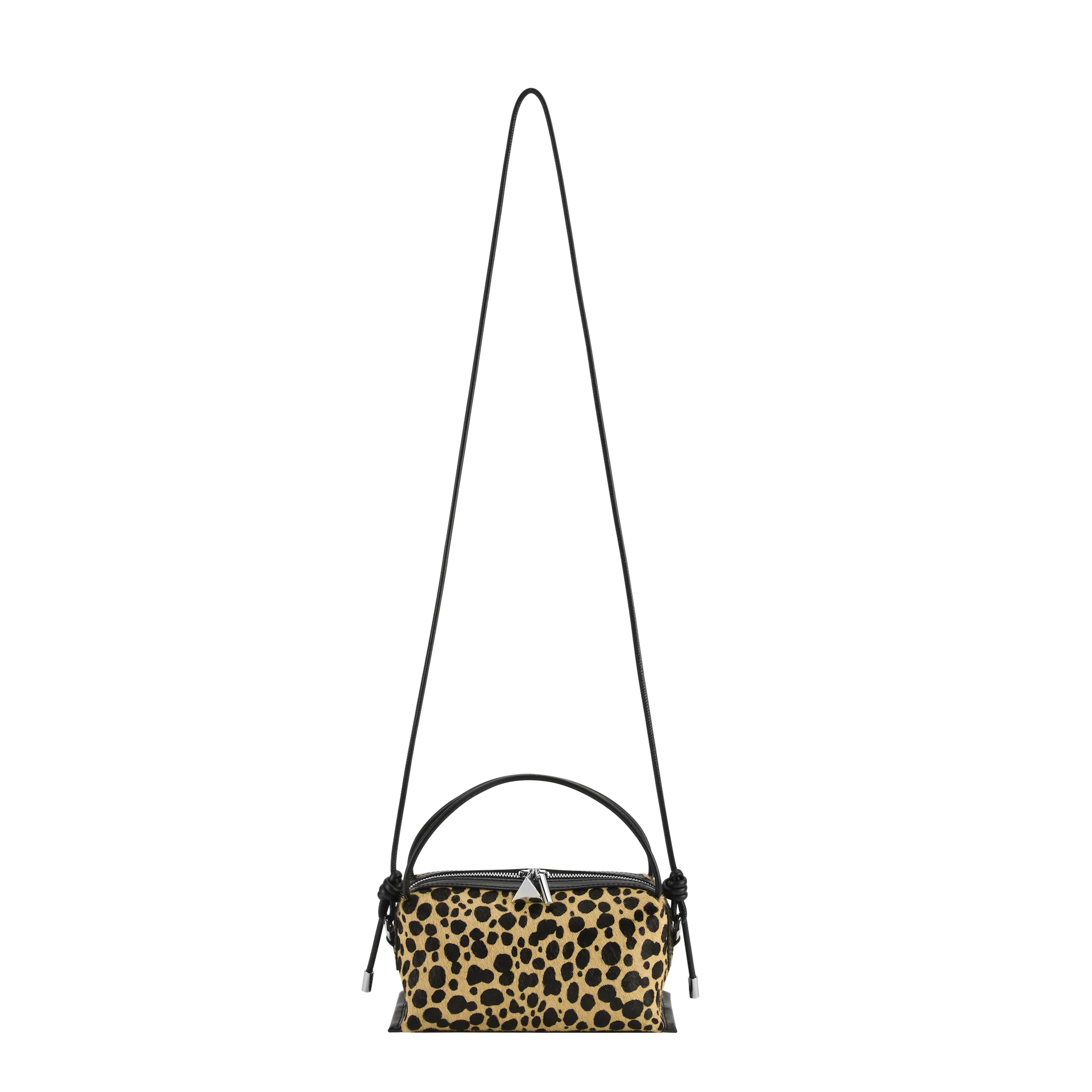 Cheetah Calf Hair Café Mini Bag - Image 6