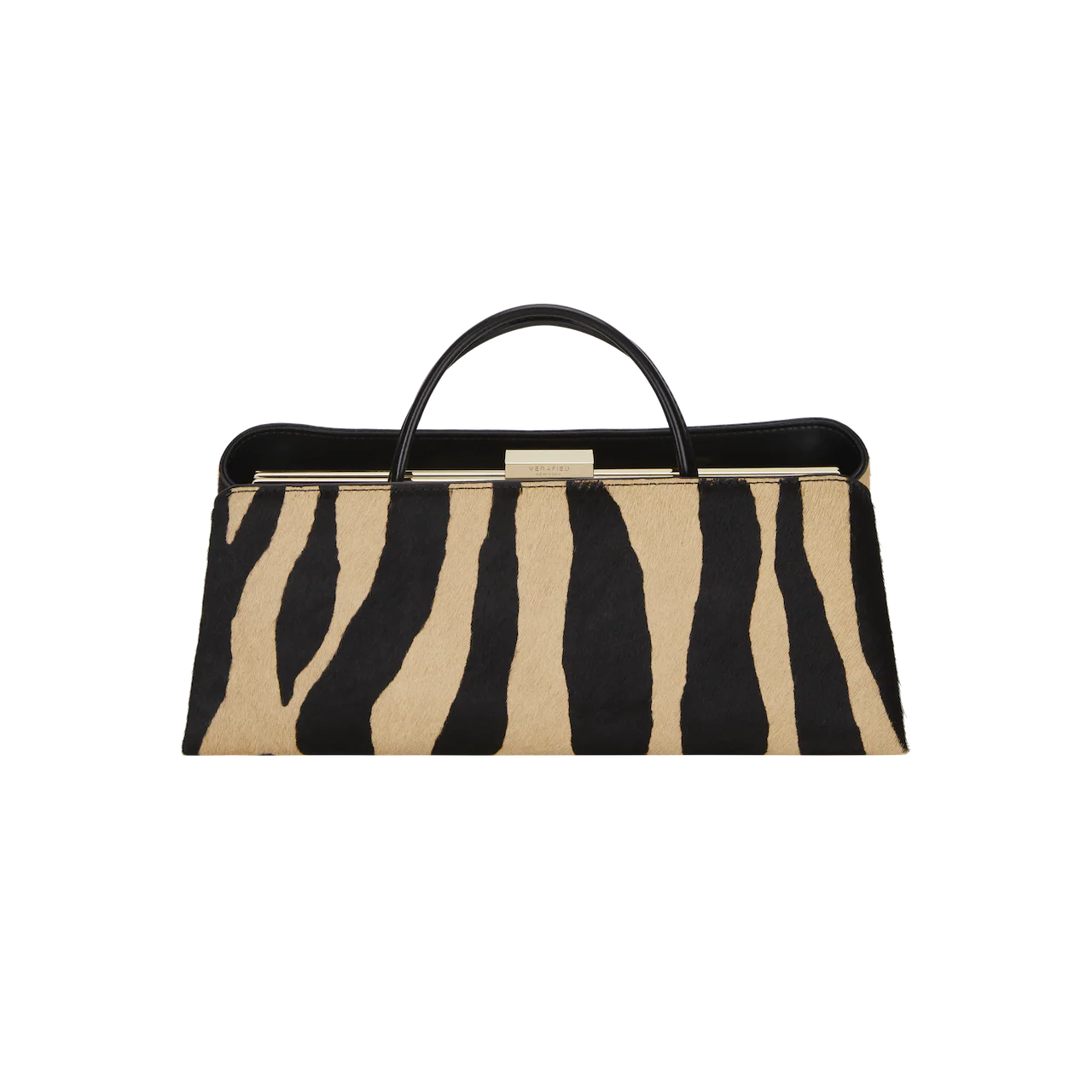 Zebra Calf Hair Éclair Bag - Image 5